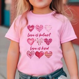 YK Girls Printed Pockets T-shirt-image-40
