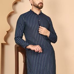 Anouk Rustic Men Striped Kurta-image-98