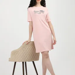 Tommy Hilfiger Printed T-shirt Dress-image-3