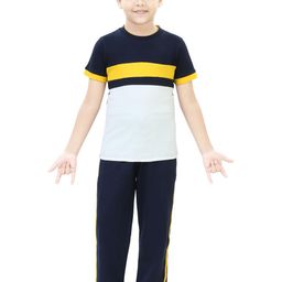 CHANDRIKA Kids-Boys Yellow Clothing Set-image-11