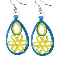 Designers Collection Women Blue Earrings-image-78
