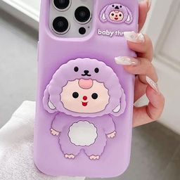 TREEMODA Cartoon Characters Printed iPhone 16 Pro Max Back Case Mobile Accessories-image-50