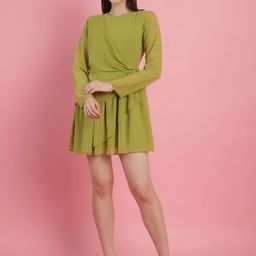 JAKANARY Georgette Mini Dress-image-25