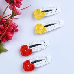 FUNKRAFTS Girls Set of 4 Tic Tac Hair Clip-21