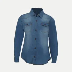 BAESD Boys Faded Opaque Faded Casual Shirt-picture-35
