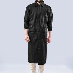 LUX VENUS Hooded Long Rain jacket-image-99