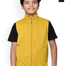 BAESD Boys Fleece Lightweight Open Front Jacket-picture-2