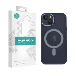 SPRIG Solid Printed iPhone 14 Plus Back Case Mobile Accessories-7