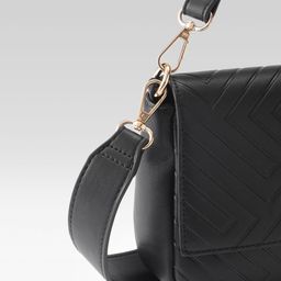 Van Heusen Textured Baguette Shoulder Bag image 4