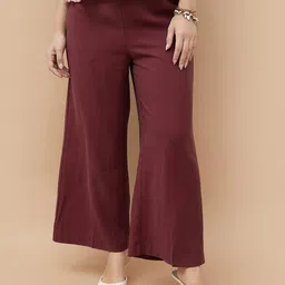 CODE by Lifestyle Women Wide Leg Trousers-image-59