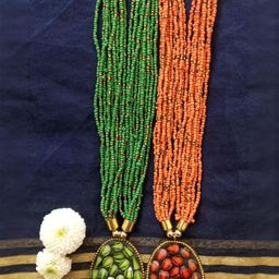 Grace Collections Pack of 2 Viral Latest Fashion Necklace-image-86
