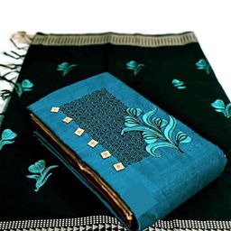 Suha Unstitched Dress Material-image-129
