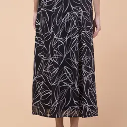 Hive91 Printed Flared Maxi Skirt image 3