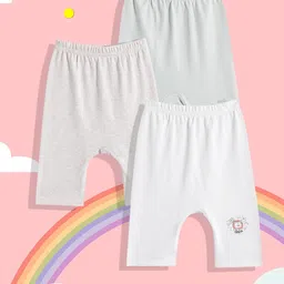 mothercare Kids Pack Of 3 Pure Cotton Shorts-picture-0