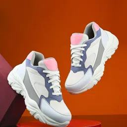El Paso Women Colourblocked Lightweight Sneakers-image-31