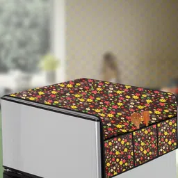 The Furnishing Tree Multi Plastic Refrigerator Cover-image-93