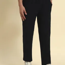 Cantabil Men Cotton Mid Rise Track Pants-image-35