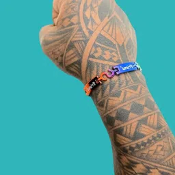 Dynamic Retail Global Men's Rhodium Plated Multi Stainless Steel Bracelet-image-88