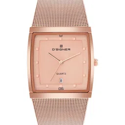 D'SIGNER Men Dial & Stainless Steel Textured Straps Analogue Watch 856RGM.11G-picture-27