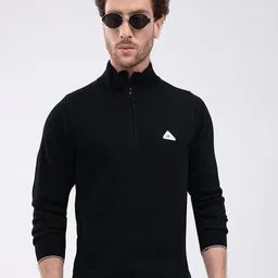 Monte Carlo Mock Neck Pullover With Zip Detail-picture-21