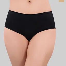 PLUMBURY Pack Of 2 Women Solid Anti Microbial Hipster Briefs-image-88