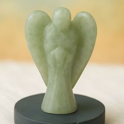 Zhupuk Green Crystal Figurine Showpiece-image-74