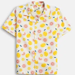 BONKIDS Boys Opaque Printed Casual Shirt-image-23