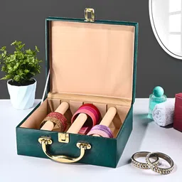 Aura Teal Set of 1 Regular Jewellery Organiser Organisers-42