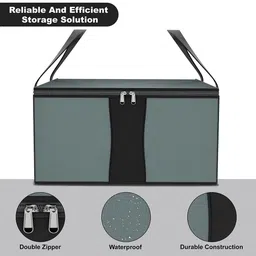 Kuber Industries Grey Set of 2 Regular Drawer Organiser Organisers image 3