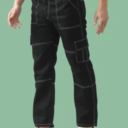LINARIA Men Classic Straight Fit Highly Distressed Jeans-picture-24