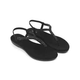 PEPPER Women Embellished T-Strap PU Flats-image-65