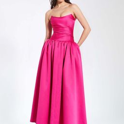 JC Mode Strapless Bandeau Maxi Dress-image-7