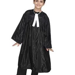 Kaku Fancy Dresses Kids Our Community Helper Lawyer Costume Coat With Tie-image-29