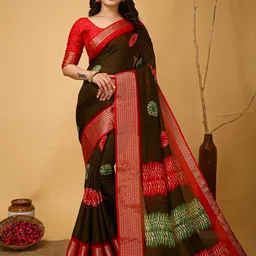 LeeliPeeri Designer Zari Saree-image-47
