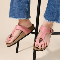 Mast & Harbour Women One Toe Flats-picture-47