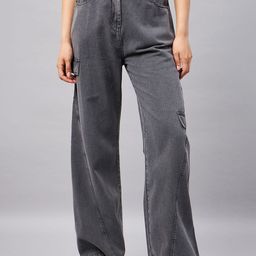 Orchid Blues Women Flared High-Rise Jeans-image-54