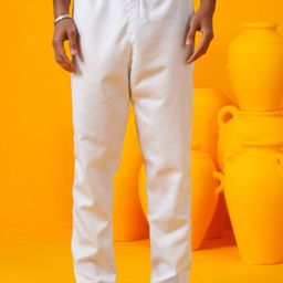 SOJANYA Men Embroidered Regular Thread Work Kurta with Pyjamas image 4