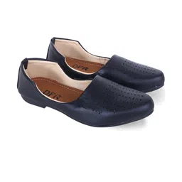 DFR Men Black Synthetic Leather Loafers-picture-5