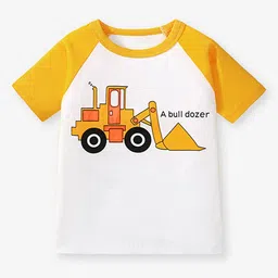 LULU & SKY Boys Printed Pure Cotton Applique T-shirt-picture-33