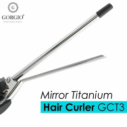 GORGIO PROFESSIONAL Mirror Titanium Unique Temperature Range Curler GCT3-49