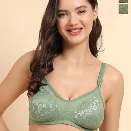 KOMLI Floral Bra Full Coverage Lightly Padded-picture-40