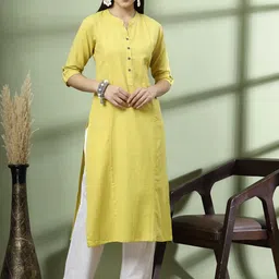 Pistaa Women Thread Work Kurta-image-75