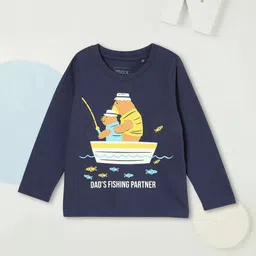 max Boys Typography Printed Applique T-shirt-picture-48