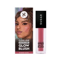 SUGAR Cloud Nine Niacinamide Glow Blush - 7.6 ml - Bare Magic 01 image 5