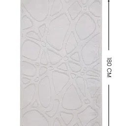 Sapana Carpet-Mats Grey Abstract No Shredding Polyester Carpet image 3