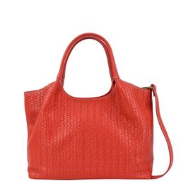 Anuschka Women Textured Structured Leather Tote Bag-image-20