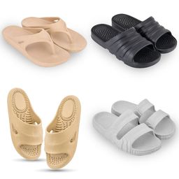 Feel alive Men Set of 4 Striped Slip-On Flip Flops-picture-41