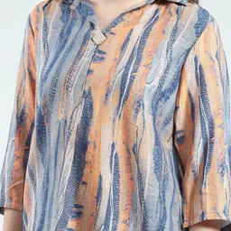 Monte Carlo Printed Collared Top & Trousers Co-Ord Set image 4