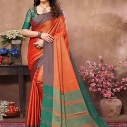 IndianRang Silk Blend Saree-picture-14