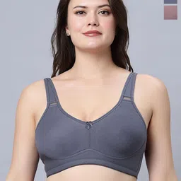 In Care Pack OF 2 Women Full Coverage Cotton Everyday Bra-image-85